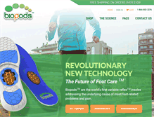 Tablet Screenshot of biopods.com